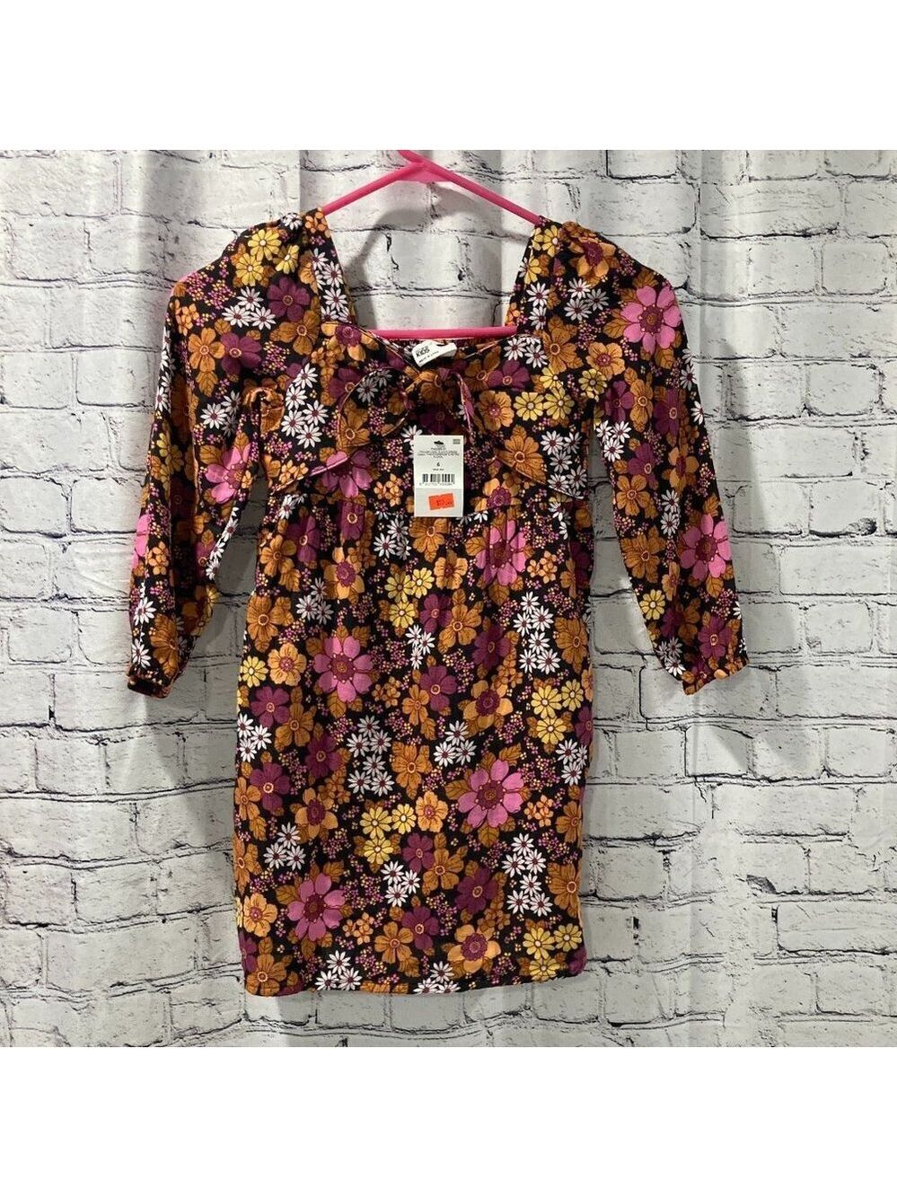 New with tags Girl's Kids on Cotton dress Size 6
